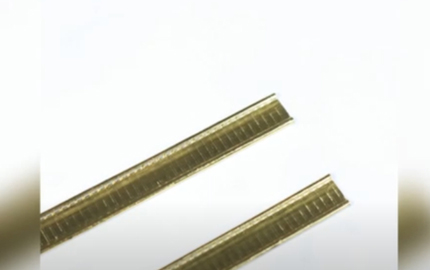 ADHESIVE TIN TIE WITH DOUBLE WIRES