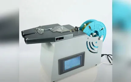 K8 Electric Semi Automatic Twist Tie Machine Practical Durable for Lollipop Bread Bags Packing Bags